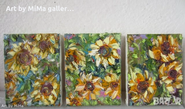 Различни картини: Цветя ваза букет, flower, flowers, painting - Мима / Art by MiMa, paintings, снимка 4 - Картини - 31909927