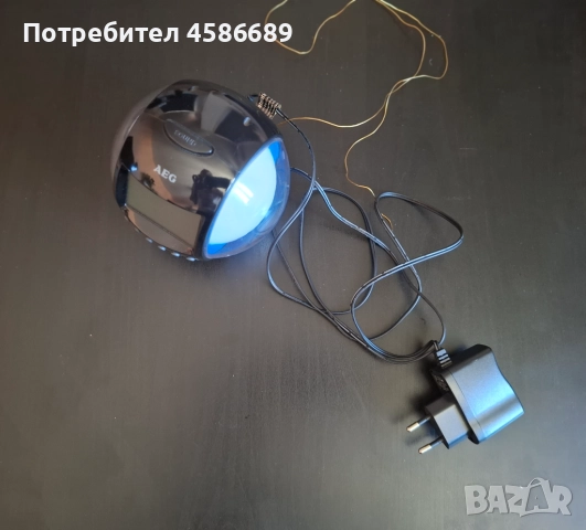 Радио часовник AEG MRC 4117, снимка 4 - Радиокасетофони, транзистори - 51633776