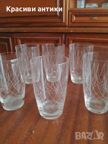 Кристални чаши, снимка 2 - Други ценни предмети - 47456494