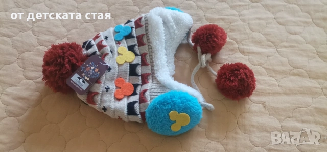Детска зимна шапка нова, снимка 2 - Шапки, шалове и ръкавици - 53176454