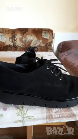 Дамски велурени обувки , снимка 3 - Дамски ежедневни обувки - 48392889