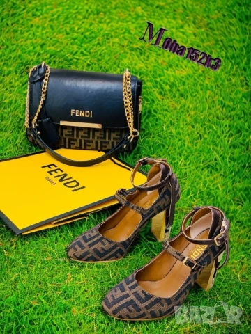 обувки на ток fendi , снимка 4 - Дамски ежедневни обувки - 51303019