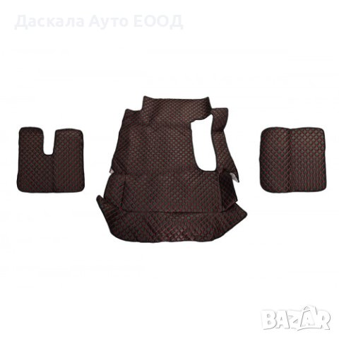 Кожени стелки за МАН MAN TGA 2000-2010г. широка кабина , 5 цвята, снимка 2 - Аксесоари и консумативи - 42153088