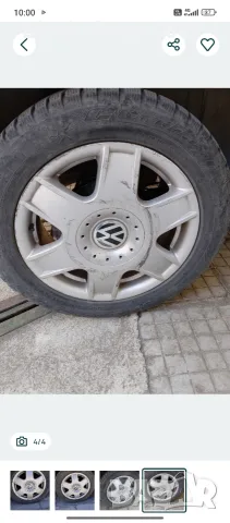 джанти 16 с всесезонни гуми за VW golf 4, Bora 