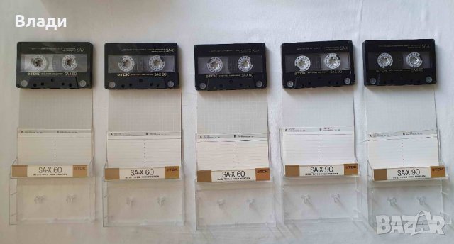 Аудио касети TDK SA-X90, TDK SA-X60, TDK SA-X100, снимка 6 - Аудио касети - 41767732