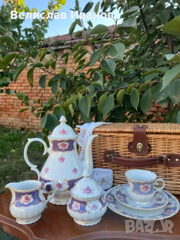 Немски сервиз Royal China Seltmann.Перфектно състояние., снимка 1