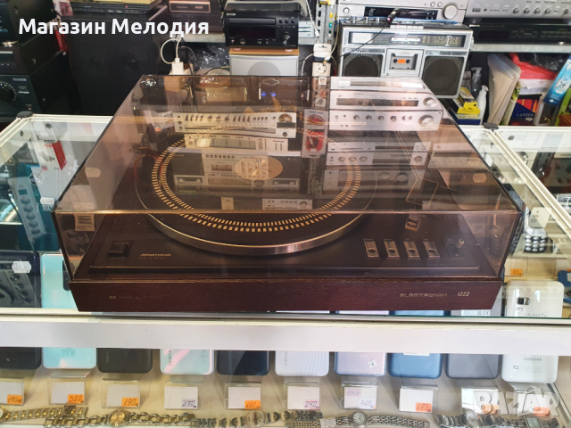 💽📻📀🎶 Грамофон Aristona Electronic 1222 В отлично техническо и визуално състояние., снимка 15 - Грамофони - 44774872