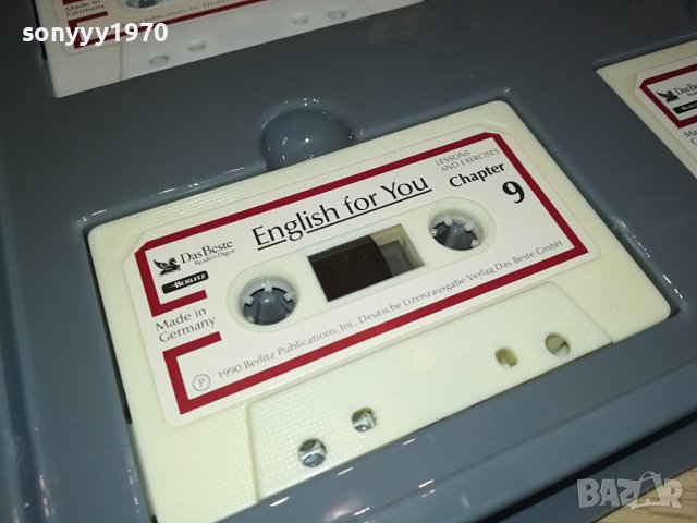КАСЕТИ И УЧЕБНИК ПО АНГЛИЙСКИ-ВНОС ГЕРМАНИЯ 2402241800, снимка 10 - Аудио касети - 44449494