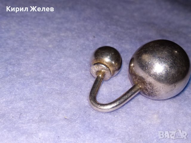 СТИЛНА МОДНА СРЕБЪРНА ПИЪРСИНГ ОБЕЦА СРЕБРО 925 АРТ БИЖУ 38758, снимка 8 - Обеци - 41741802