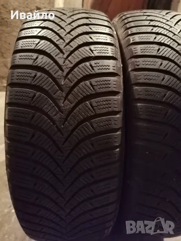 Продавам 2 броя зимни гуми 185.60.15 на 1 сезон дот 2021 Hankook , снимка 2 - Гуми и джанти - 55719313