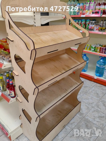 Стойка за хляб , снимка 3 - Друго търговско оборудване - 53737666