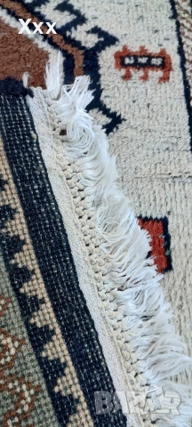 Ръчно тъкана вълнена персийска пътека.Топ качество за ценители., снимка 6 - Пътеки - 53847796