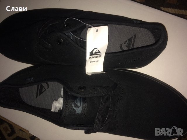 Пригинални мъжки обувки кецове Quicksilver , снимка 5 - Спортно елегантни обувки - 34555818
