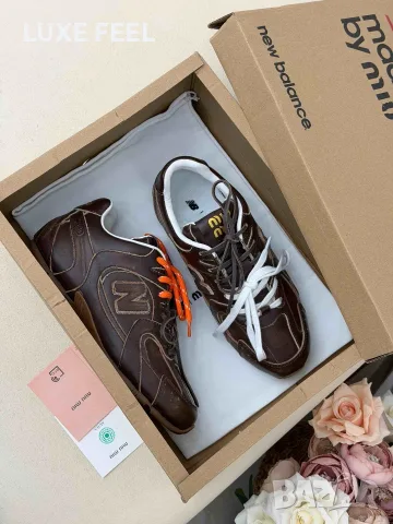 Miu Miu & New Balance 🤍Дамски Обувки , снимка 11 - Дамски ежедневни обувки - 55888979