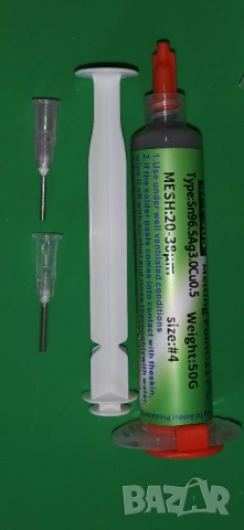 50гр 217°C KEK Original JPT-307-30g Sn96.5Ag3.0Cu0.5- безоловна паста тинол за запояване Китай, снимка 4 - Друга електроника - 53860703
