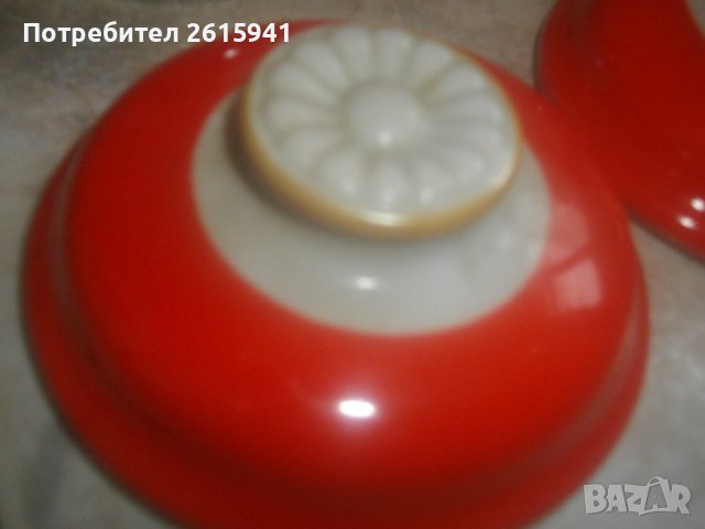 Made in USSR-Лот 3 бр. Стари Винтидж Ретро Порцелан Кани-СССР-НОВИ, снимка 14 - Други - 38850236