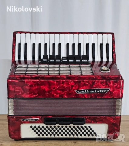 Акордеон Weltmeister Stella , снимка 2 - Акордеони - 53689948