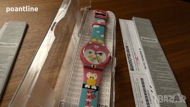 2 за 50€ часовници Swatch Watch PyeongChang и Choupinou часовник, снимка 7 - Други - 53293828