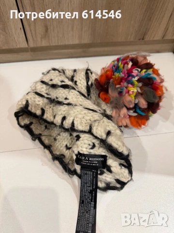 Шапка Зара Zara, снимка 2 - Шапки - 53799994
