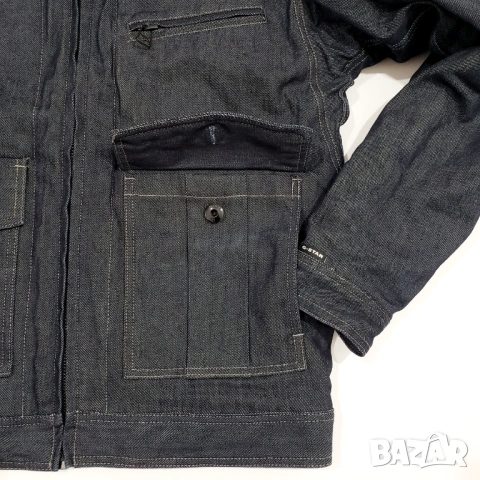 G-STAR RAW P3 Denim Jacket D22558 Дънково Яке Ново без Етикет S-M, снимка 3 - Якета - 53191785