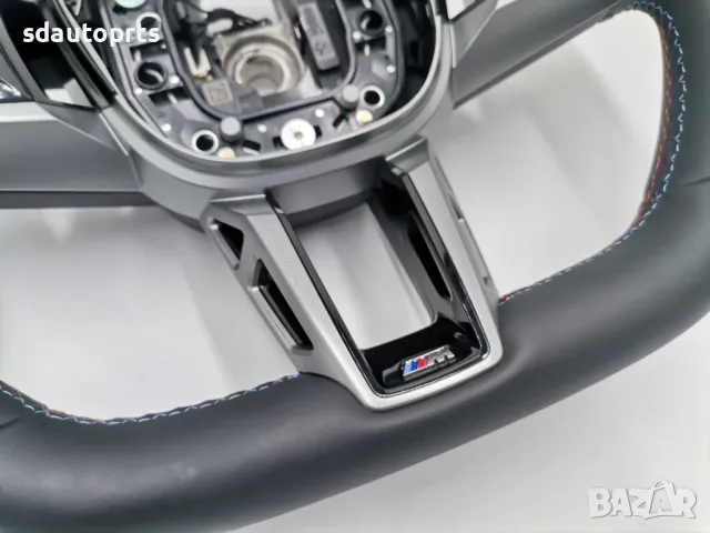 M Спортен волан Red BMW 5 G60 G61 7 G70 X3 G45 Пера Boost M Power, снимка 4 - Части - 49096701