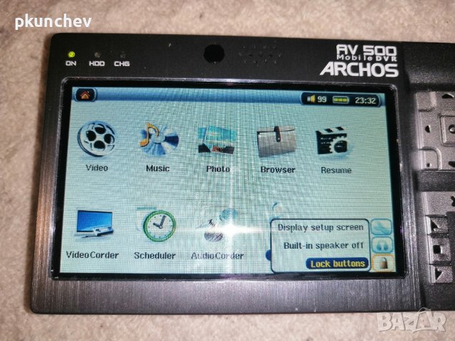 Ретро Мултимедия плеър Archos AV500 Mobile DVR, снимка 2 - Друга електроника - 44489572