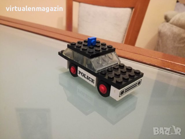 Много стар Конструктор Лего - LEGO Police 611 - Полицейска кола, снимка 3 - Колекции - 39580444