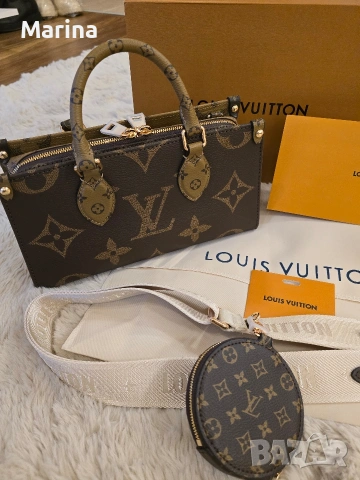 Налична чанта Louis Vuitton OnTheGo, снимка 5 - Чанти - 53322445