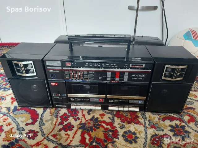 panasonic касетофон , снимка 3 - Радиокасетофони, транзистори - 56242844