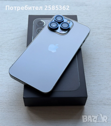 iPhone 13 Pro 128 Gb Graphite 100% Батерия, снимка 4 - Apple iPhone - 52965299