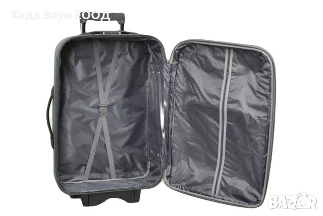 Куфар текстил среден 67 х 45 х 25 см, снимка 5 - Куфари - 40852810