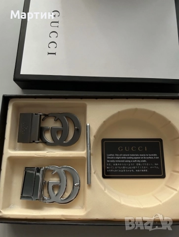 Колан Gucci, снимка 4 - Колани - 51693930