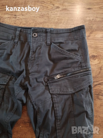 g-star rovic zip 3d tapered - мъжки карго панталон 29 С-М, снимка 2 - Спортни дрехи, екипи - 52185185