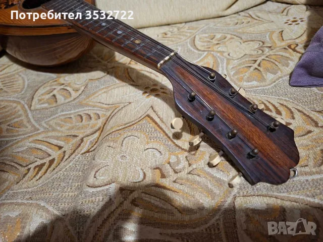 Ретро италианска мандолина, снимка 2 - Струнни инструменти - 55982347