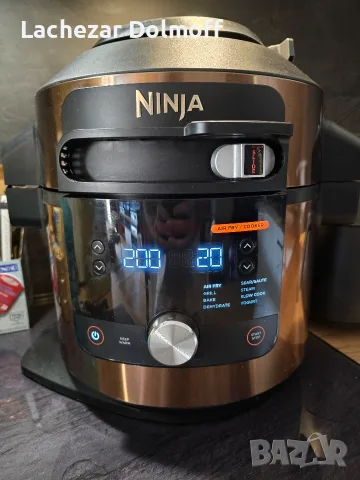 Мултикукър Ninja Foodi MAX SmartLid 11-in-1 OL650EU (7.5L) – 1760W