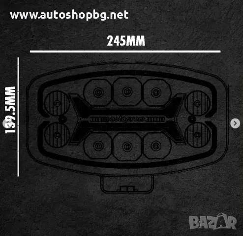 Халоген LED+ DRL / бял + жълт, снимка 7 - Аксесоари и консумативи - 48694235