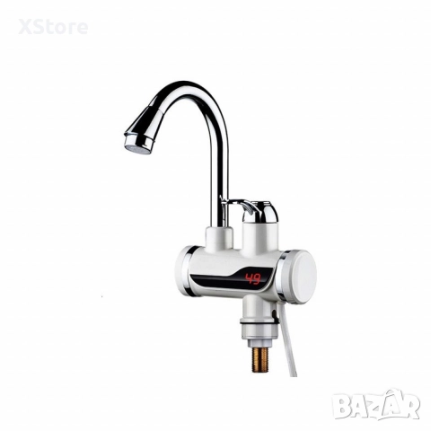 Смесител с проточен бойлер, за плот, 3000W + дисплей