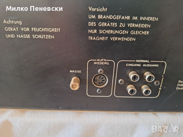 VISONIK HI FI VINTAGE STEREO CASSETTEN DECK.-8004., снимка 7 - Декове - 52690893
