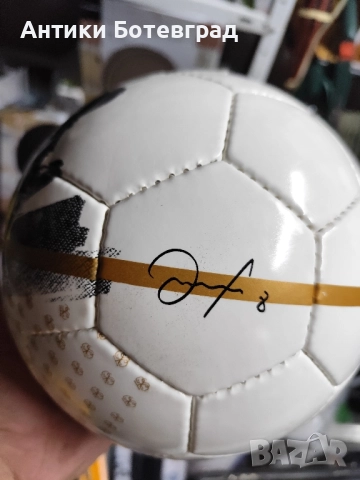 Футболна топка на Христо Стоичков , снимка 5 - Фен артикули - 51800464