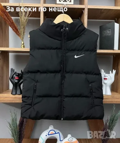 Nike Дамски Елек Найк - Черен Или Бежов Код VAL-47, снимка 2 - Елеци - 56105121