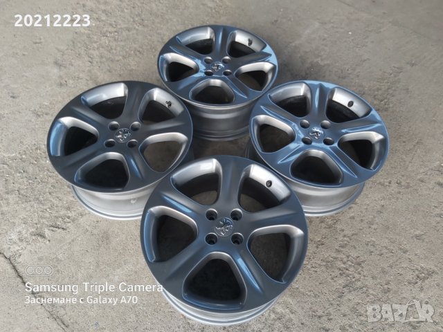 4 броя алуминиеви джанти за Peugeot 18, снимка 3 - Гуми и джанти - 35941928