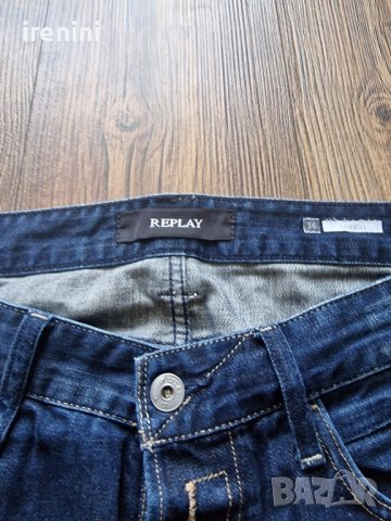 Страхотни мъжки  дънки REPLAY , размер  36ти / 34, снимка 3 - Дънки - 42172534