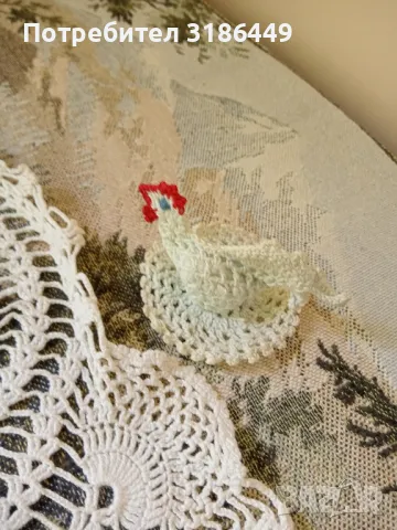Покривка ръчно плетиво, снимка 4 - Декорация за дома - 47784801