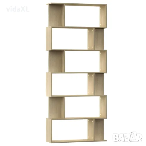 vidaXL Разделител за стая, дъб сонома, 80x24x192 см, инженерно дърво