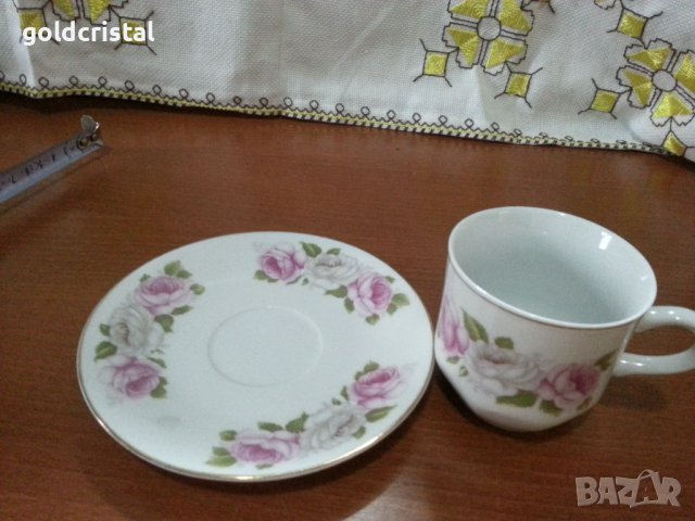 Сет за кафе стар порцелан , снимка 2 - Антикварни и старинни предмети - 42135987