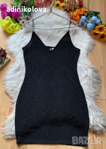 Лъскава рокля Н&М, снимка 1