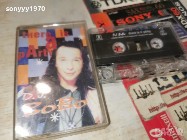 D.J. BOBO-ORIGINL TAPE 2709261818H2E8R, снимка 4 - Аудио касети - 56246196