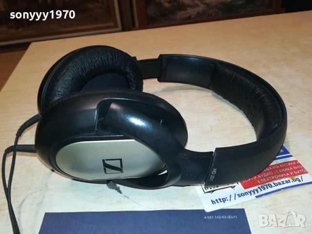 SENNHEISER HD201 STEREO HEADPHONES-ВНОС SWISS 2206231646, снимка 3 - Слушалки и портативни колонки - 41322267