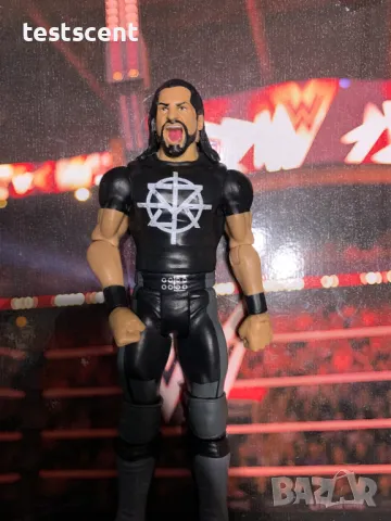 Екшън фигура WWE Seth Rollins Сет Ролинс The Visionary Mattel Basic играчка , снимка 6 - Фигурки - 49171591