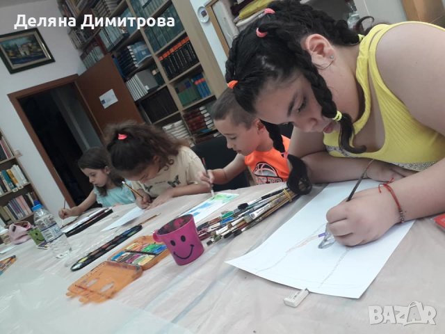 Ела да рисуваме! Детска рисувателна школа "Усмивка", снимка 12 - Спорт, танци, изкуство - 41844952